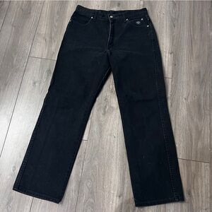 Harley-Davidson Women’s Black Straight Leg Jeans with Classic Style size 14 Reg